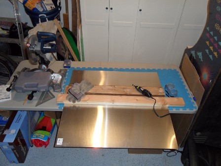 Aluminium sheet cutting