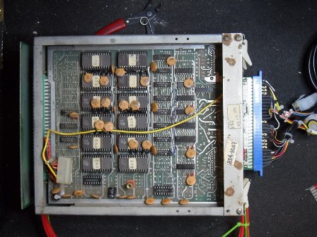 JAMMA adaptor, Astro Fighter on the bench