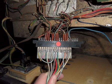 Cabinet edge connector side B