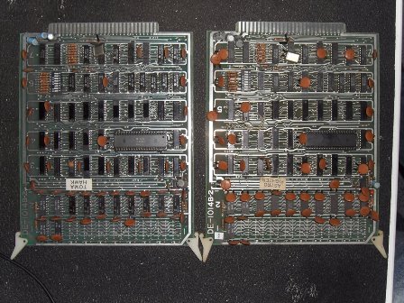 Tomahawk versus Astro Fighter CPU boards