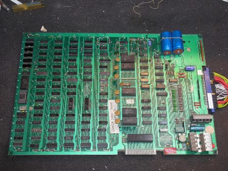 Midway Galaxian game board