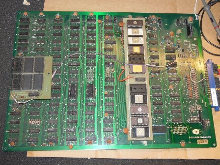 G.G.I. Corporation Galaxian game board