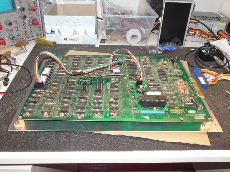 Mounting plate assembled