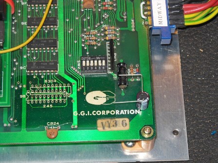 Galaxian reset circuit - before