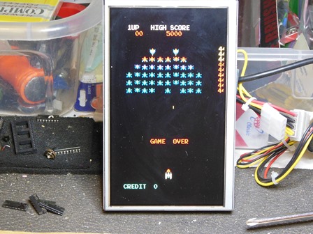 Galaxian corruption
