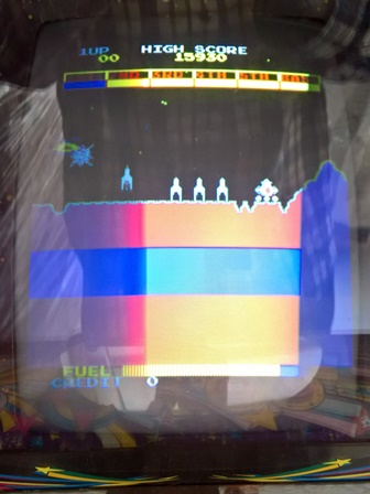 Galaxian multi-game Scramble
