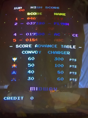 Galaxian multi-game