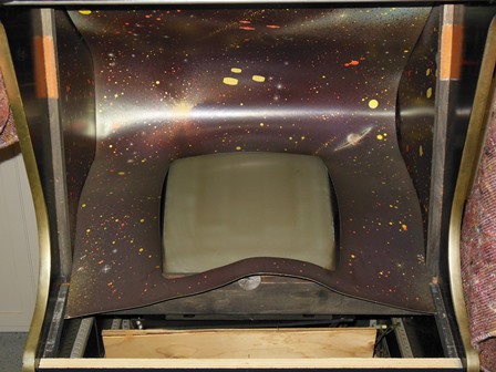 Monitor glass removed