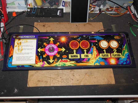 Zaccaria Super Cobra control panel - front