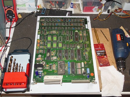 Mounting plate fitting