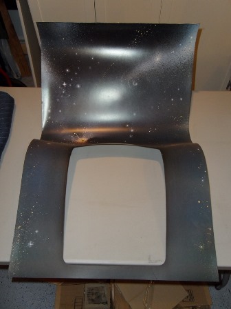 Cardboard surround, front