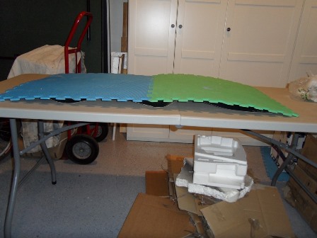 Cardboard surround flattening, part 1