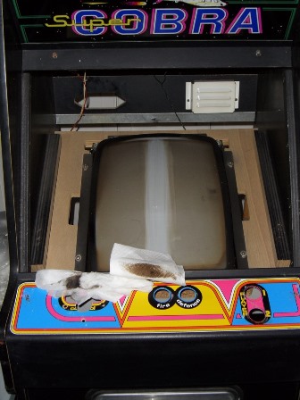 Thick brown sludge on the CRT