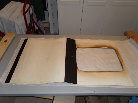 Cardboard surround work