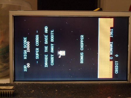 Konami version running