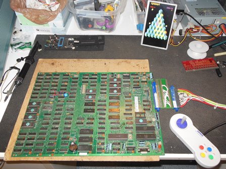 Q*Bert to Konami adaptor