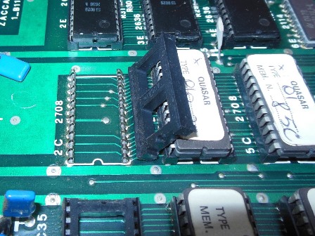 IC socket body removed