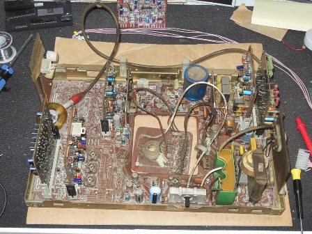 Philips KT-3 monitor chassis, parts side