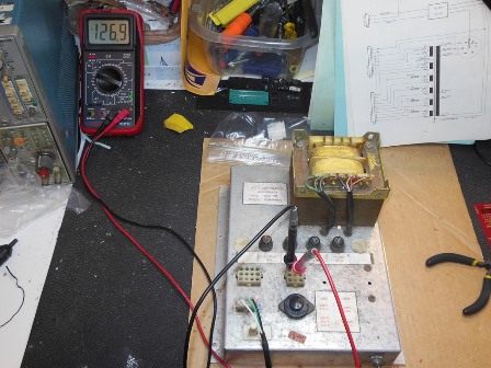 Zaccaria Scramble power transformer 128VAC