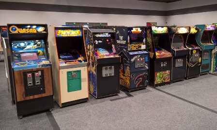 Zaccaria games at the Northwest Pinball and Arcade Show