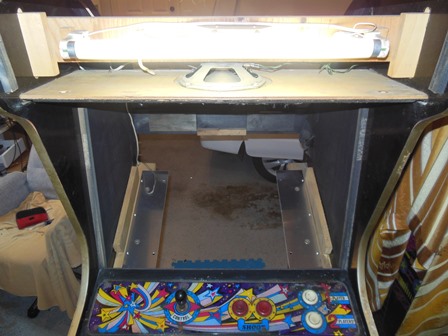 Support plates fitted