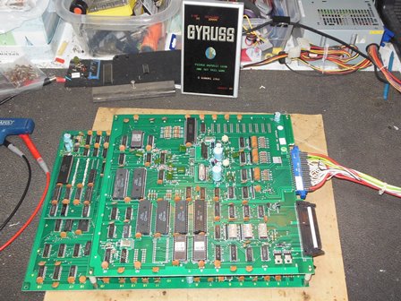 Bootleg Gyruss game PCB