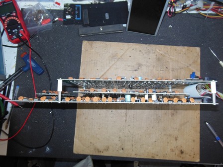 Bootleg Gyruss PCB stack