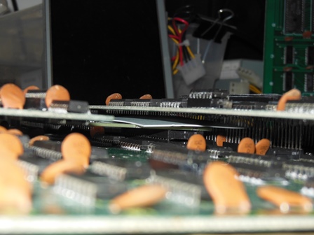 Bootleg Gyruss PCB, Z80 shift, side