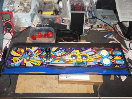 Control panel assembled