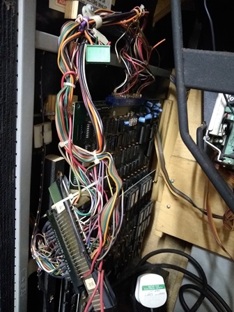 Converted Laser Battle PCB wiring, bottom