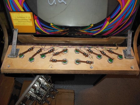 Zaccaria Universal Hyper Olympic control panel - back