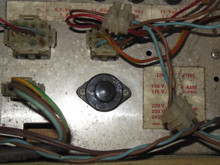 245V voltage selector