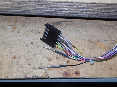 Connector pins joined