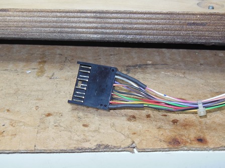 Connector wiring repaired