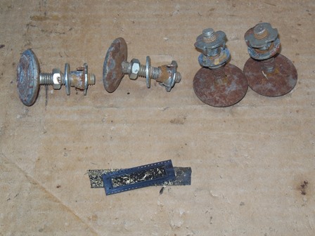 Removed cabinet feet