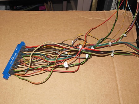 Remaining cabinet wiring