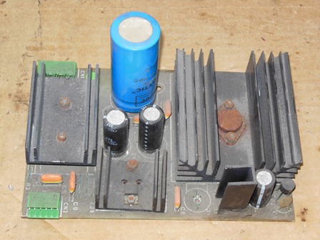 Zaccaria 1B1126 power regulation PCB