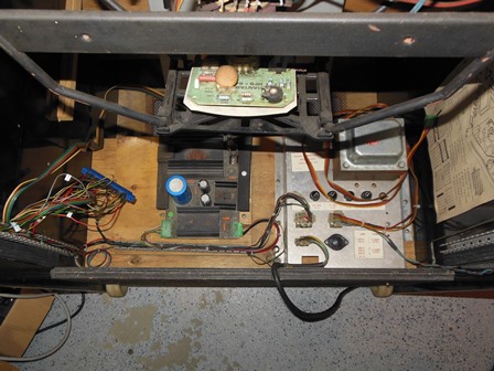 Power supply installed