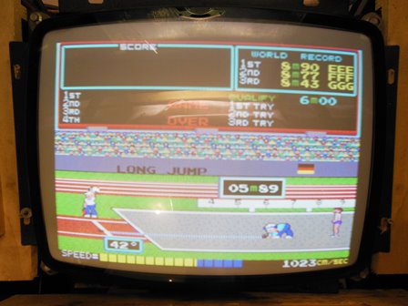 Hyper Olympic - long jump