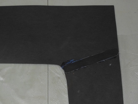 Monitor surround tear repaired