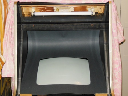 Monitor surround fitted