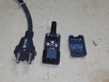 European plug to IE-C14