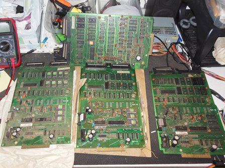 Spare SNK Vanguard PCBs