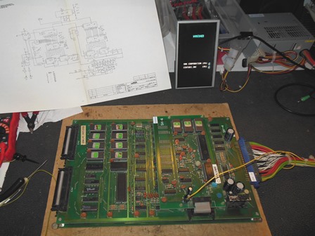 Vanguard PCB on the bench