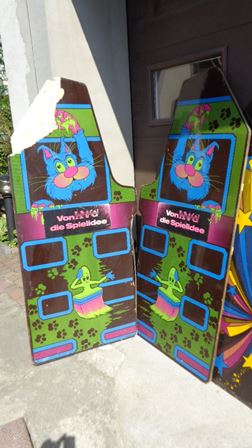 Zaccaria Pac'n'Paint cabinet sides