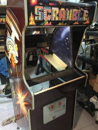 Converted Zaccaria Scramble upright restoration