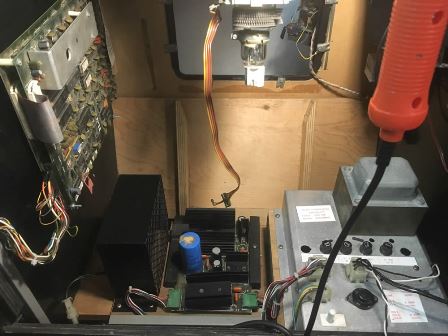 Converted Zaccaria Scramble upright restoration