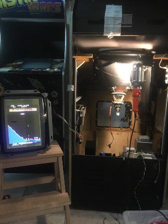 Zaccaria Scramble monitor repair