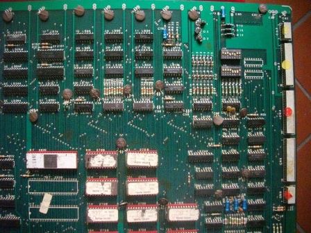 Zaccaria Astro Wars main PCB