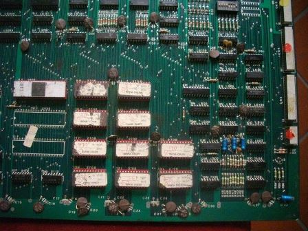 Zaccaria Astro Wars main PCB